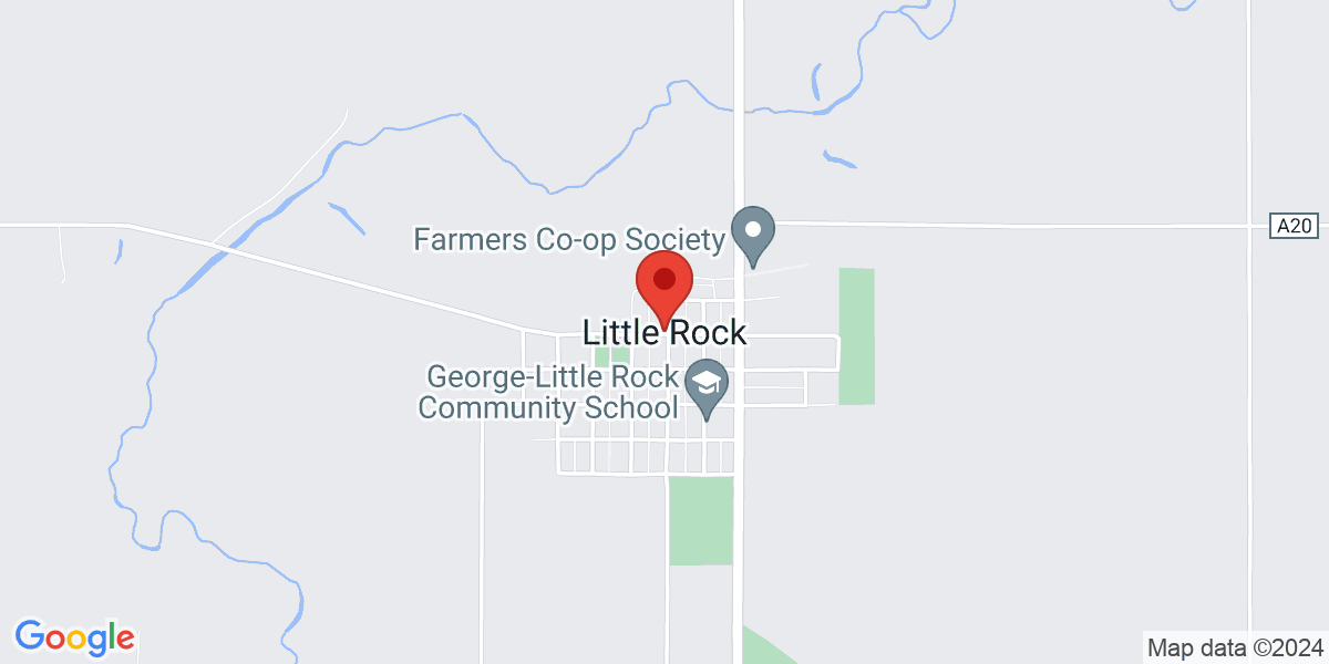 Map of Little Rock Public Library